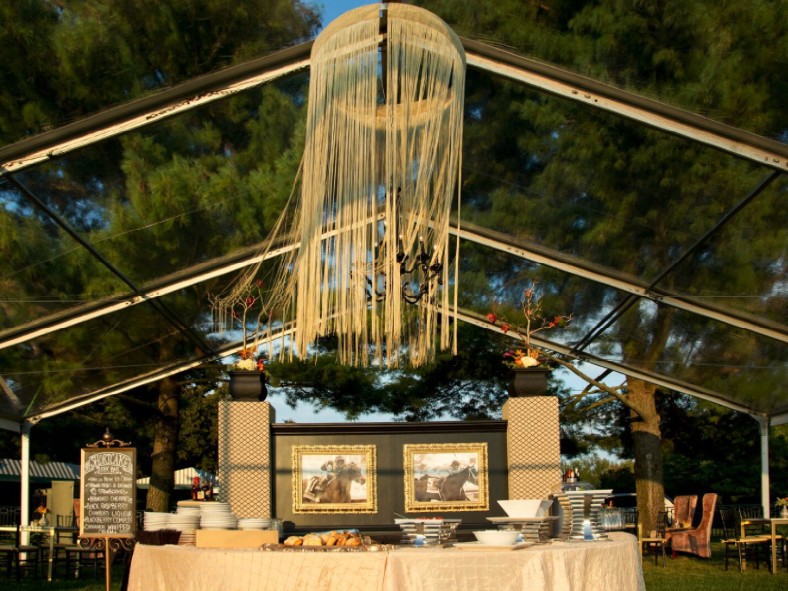 Tent on Keenjockey Club lawn